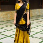 Traditional Golden Border Dhavani