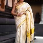 Temple Border Kerala Saree